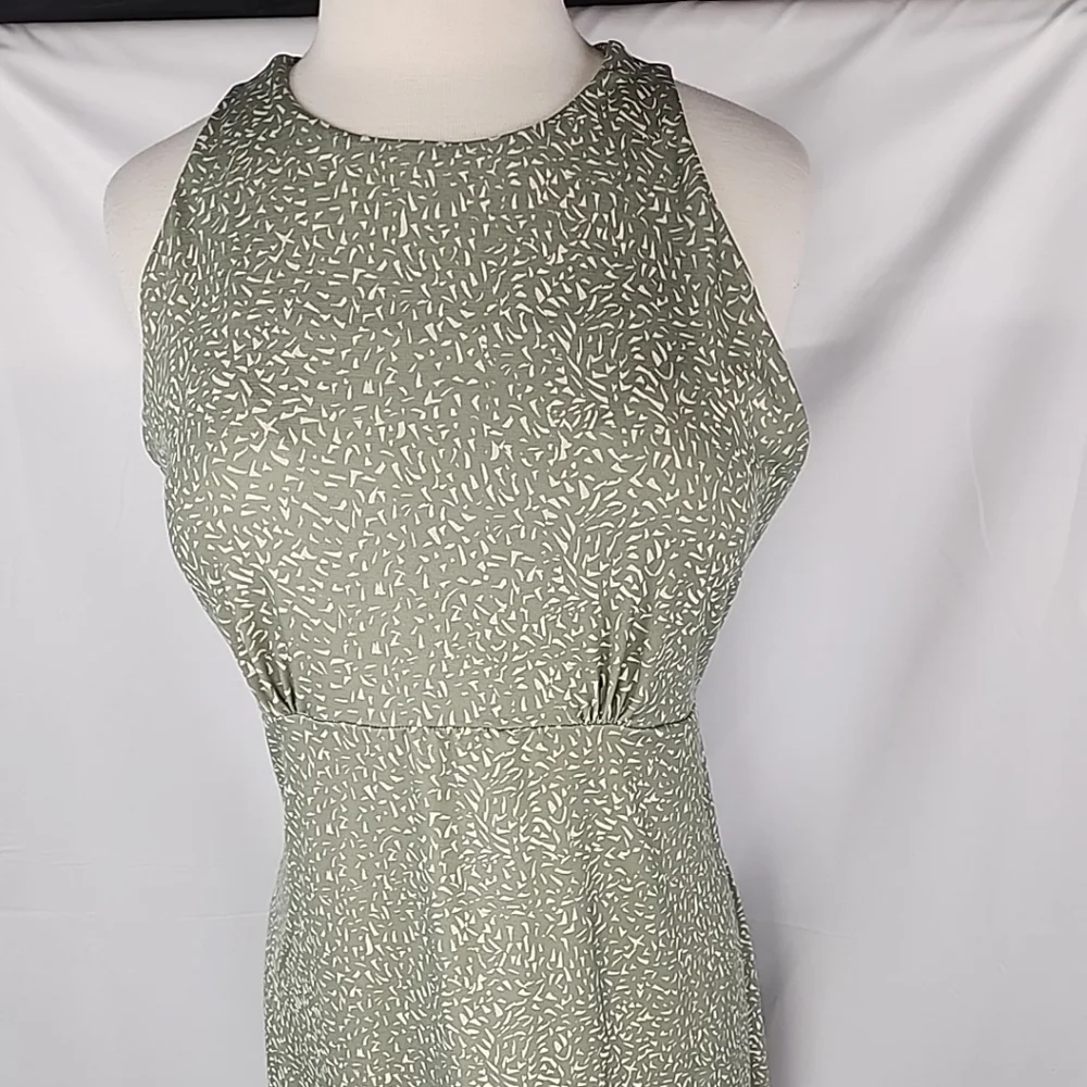 Prana Sage Green Midi Dress - Picture 3 of 12